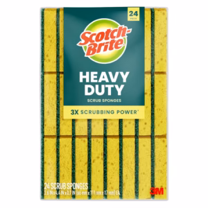 Scotch-Brite Heavy Duty Sponge, 24-count