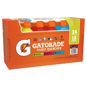 Apagador de sed Gatorade, paquete variado, 24 onzas líquidas, 12 unidades