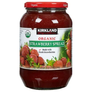 Strawberry Spread de fresa orgánica Kirkland Signature, 42 oz  | importado de USA