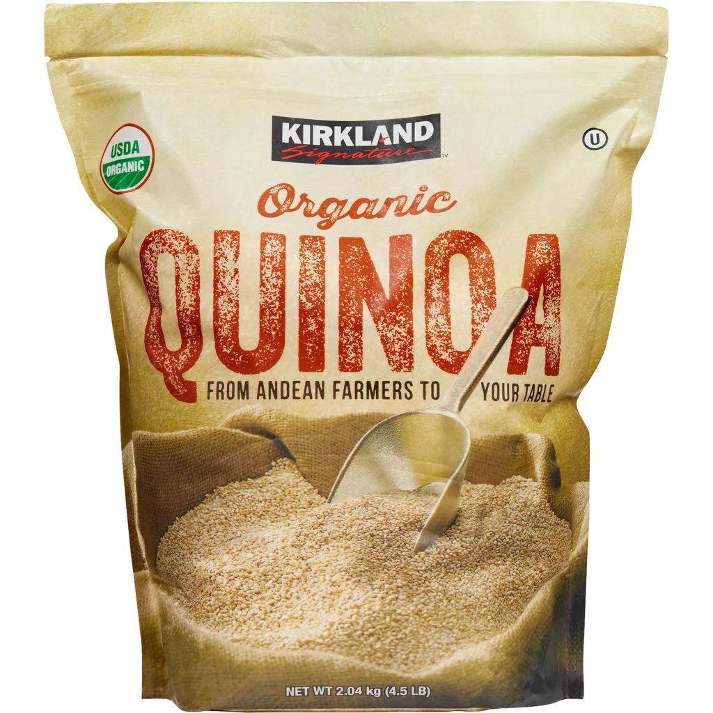 Firma Kirkland, quinua orgánica, 4,5 libras | importado de USA