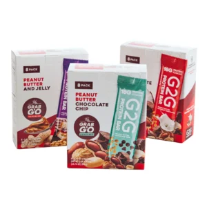 G2G Protein Bar Variety 3-pack (24 Total Bars) | importado de USA