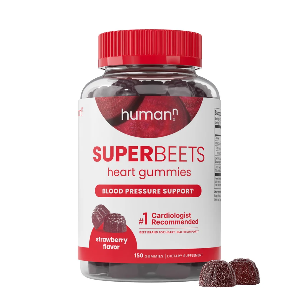 Gomitas de corazón SuperBeets, 150ct