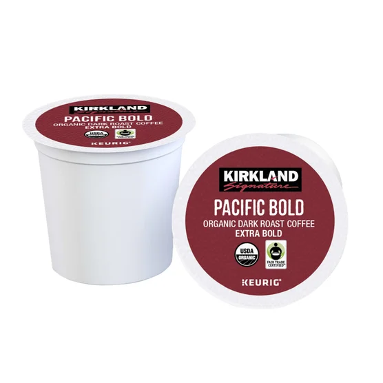 Kirkland Signature Coffee Organic Pacific Bold K-Cup Pod, 120 unidades | importado de USA - Imagen 3