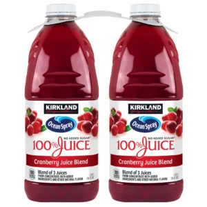 Kirkland Signature, Ocean Spray Arándano Premium 100% Jugo, 96 fl oz, 2 unidades