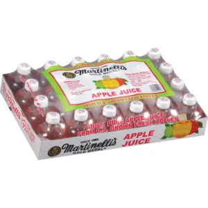 Martinelli’s, medalla de oro Jugo de manzana 100% puro, 10 onzas líquidas, 24 unidades
