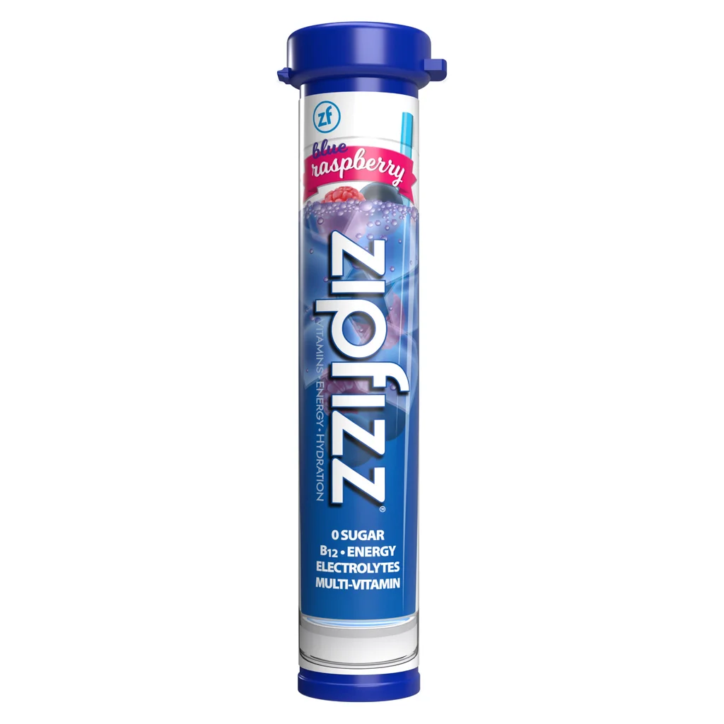 Mezcla de bebidas hidratantes energéticas multivitamínicas Zipfizz, 30 tubos