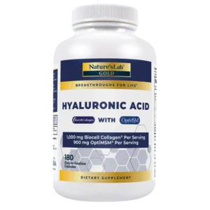 Nature’s Lab Hyaluronic Acid with BioCell Collagen, 180 Capsules