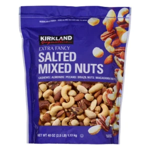 Nueces mixtas extra elegantes Kirkland Signature, saladas, 2.5 lbs | Importado de USA