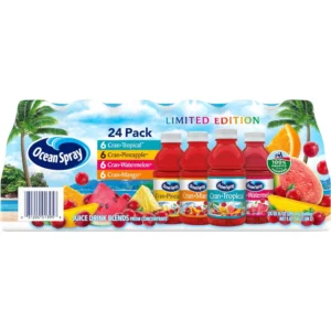 Ocean Spray, jugo de arándano, paquete variado, 10 onzas líquidas, 24 unidades