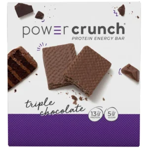 Power Crunch Protein Energy Bar, Triple Chocolate, 1.4 oz, 12-count | importado de USA (copia)
