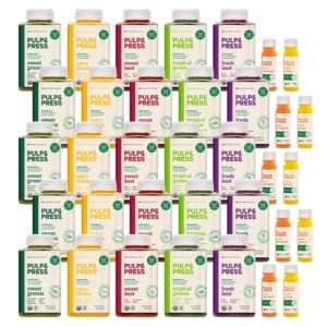 Pulpa y Prensa Limpieza de Jugo Prensado en Frío Orgánico de 5 Días