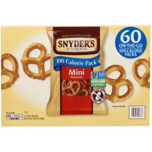 Snyder’s of Hanover Mini Pretzels, 0,9 oz, 60 unidades | importado de USA