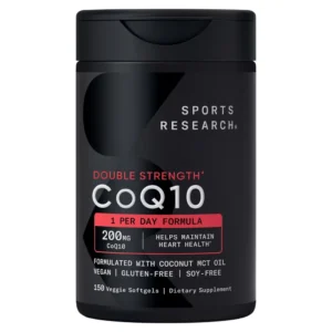 Sports Research CoQ10 200mg, 150ct