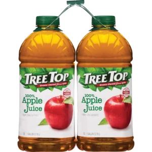 Tree Top, 100% jugo de manzana, 1 galón, 2 unidades