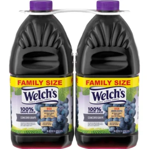 Welch’s, mezcla 100% de jugo de uva, uva Concord, 96 onzas líquidas, 2 unidades