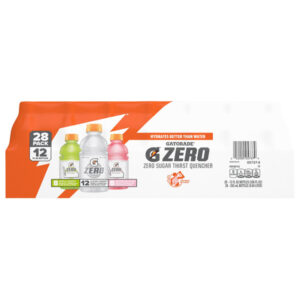 Gatorade Zero Splash, 12 fl oz, 28-count