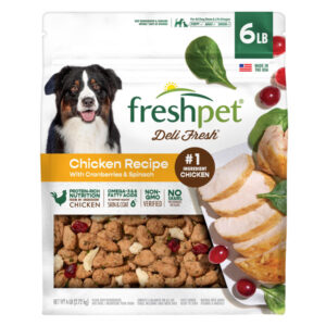 Alimento fresco para perros Freshpet Deli, receta de pollo, 6 lb