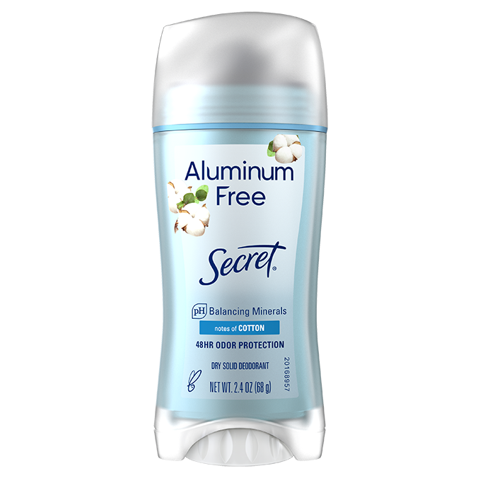 Secret Aluminum Free Cotton