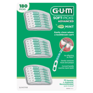 GUM Soft-Picks Advanced Dental Picks 270 Count