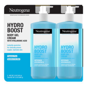 Neutrogena Hydro Boost Body Gel Cream, 16 fl oz, 2-pack