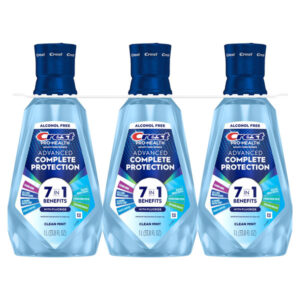 Crest Pro-Health Advanced Mouthwash, 33.8 fl oz, 3-pack